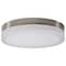 Nuvo Pi, 14 Inch LED Flush Mount, Brushed Nickel Finish, Frosted Etched Glass, CCT Selectable, 120V 62/560 - alternate 1